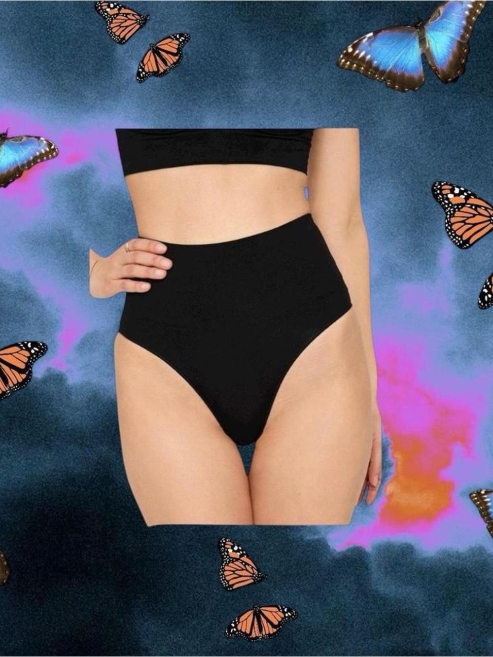 NWT Yitty Black Shapewear Underwear